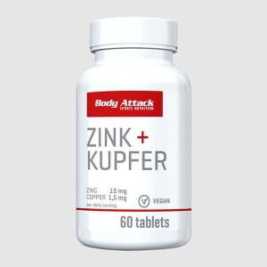 Zinc & Copper 60 Tabs