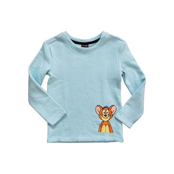 Platinum sports Kids winter clothing’s Set Light Sky Blue (Sweat shirt and sweat pant Boys)