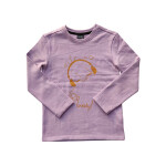 Platinum sports Kids winter clothing’s Set Lilac (Sweat shirt and sweat pant Girls)