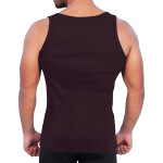 Men’s Ribbed Vest Platinum Sports