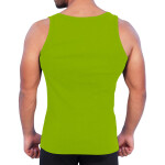 Men’s Ribbed Vest Platinum Sports
