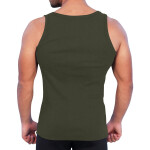 Men’s Ribbed Vest Platinum Sports
