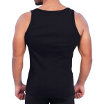 Men’s Ribbed Vest Platinum Sports