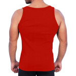 Men’s Ribbed Vest Platinum Sports
