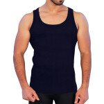 Men’s Ribbed Vest Platinum Sports