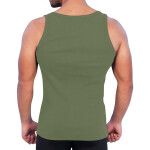Men’s Ribbed Vest Platinum Sports