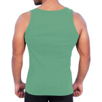 Men’s Ribbed Vest Platinum Sports