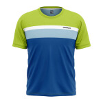 Men’s Regular Fit Two Color Stripe T-Shirt Blue And Green