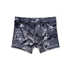 Sublimation Printed Men’s Trunk Rain Drop Black