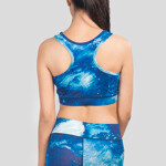 Be Fit Sports Bra Ocean Design