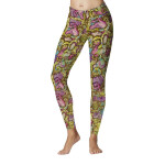 Be Fit Sports Legging Rainbow Snake Design