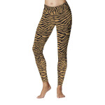 Be Fit Sports Legging Zebra Skin Design