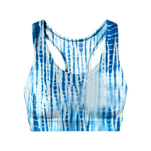 Be Fit Sports Bra Kumo-Shibori Design